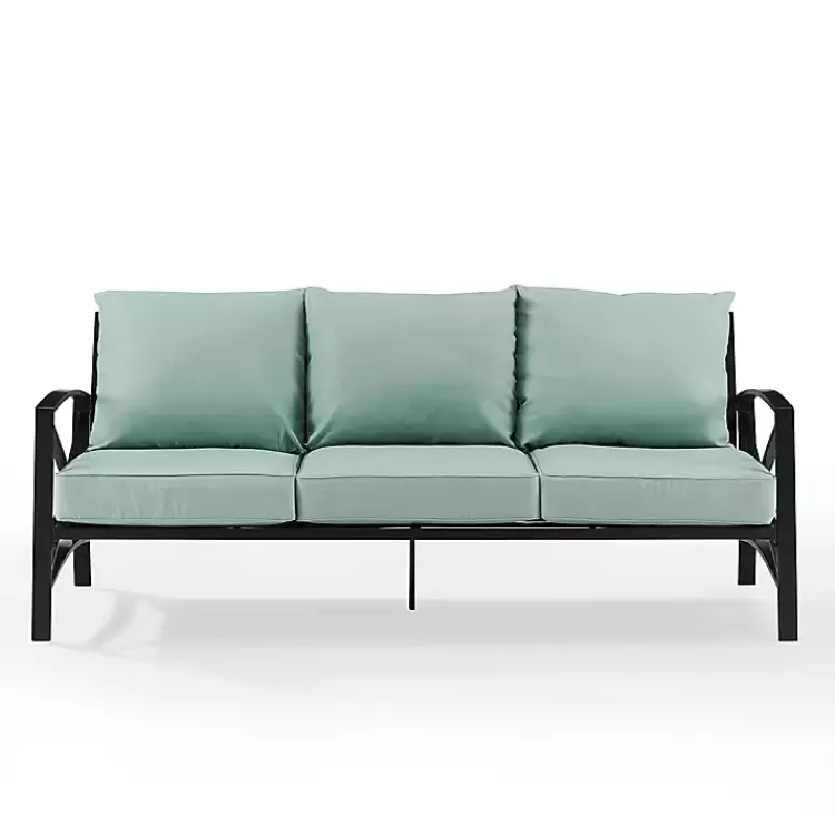 and Bronze Kaplan X-Arm Outdoor Sofa>Kirklands Home Outlet