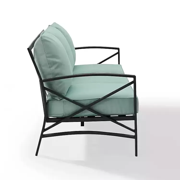 blue_and_bronze_kaplan_xarm_outdoor_sofa_2.webp and Bronze Kaplan X-Arm Outdoor Sofa>Kirklands Home Outlet