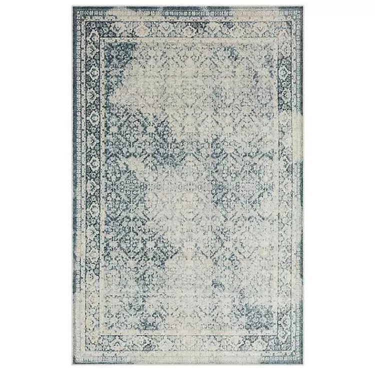 Blue and Cream Blackwell Area Rug, 8x10>Kirklands Home Flash Sale