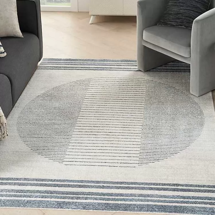 blue_and_ivory_linear_orb_washable_area_rug_x_5.webp Blue and Ivory Linear Orb Washable Area Rug, 5x7>Kirklands Home Clearance