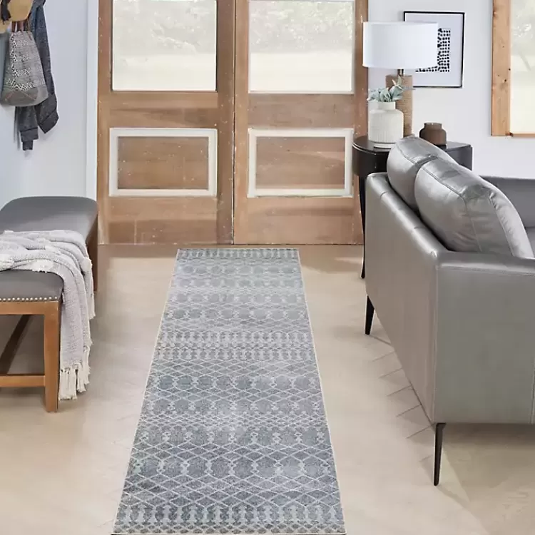 blue_and_ivory_moroccan_trellis_runner_5.webp Blue and Ivory Moroccan Trellis Runner>Kirklands Home Best