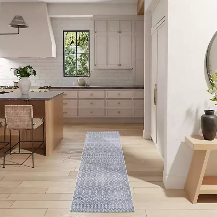 blue_and_ivory_moroccan_trellis_runner_6.webp Blue and Ivory Moroccan Trellis Runner>Kirklands Home Best