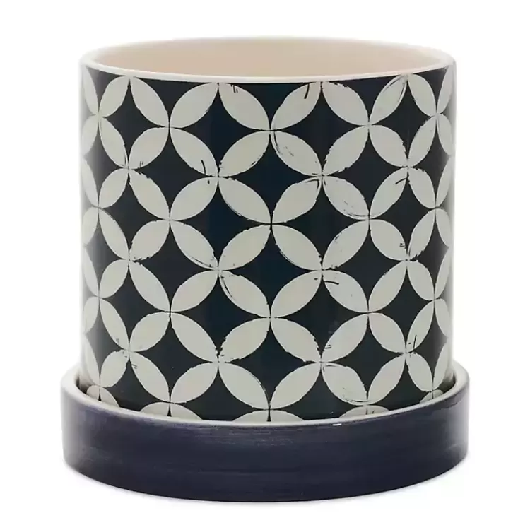 Blue and White Coastal Planters, Set of 2>Kirklands Home Outlet