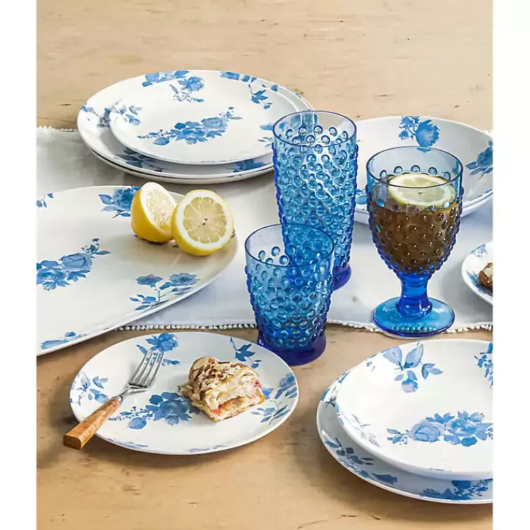 Blue and White Floral Dinner Plates, Set of 6>Kirklands Home Cheap