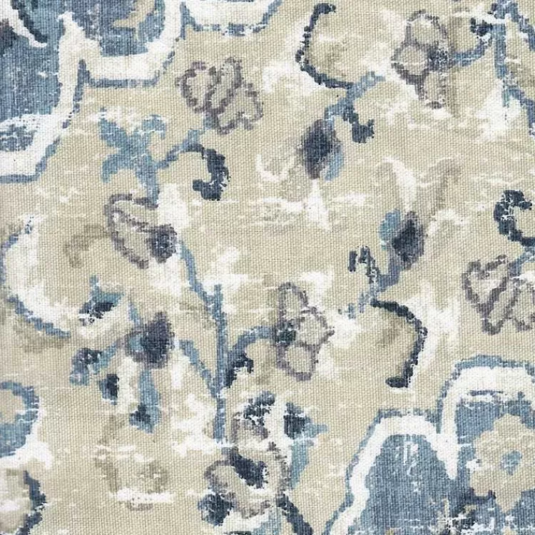 Antiqued Medallion Swoop Arm Accent Chair>Kirklands Home Store
