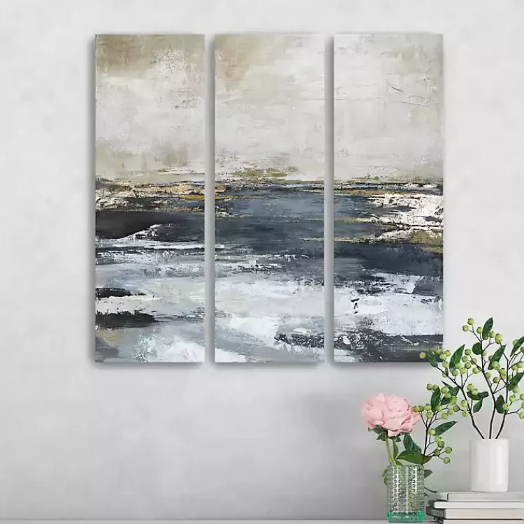 Bay Canvas Art Prints, Set fof 3>Kirklands Home Online