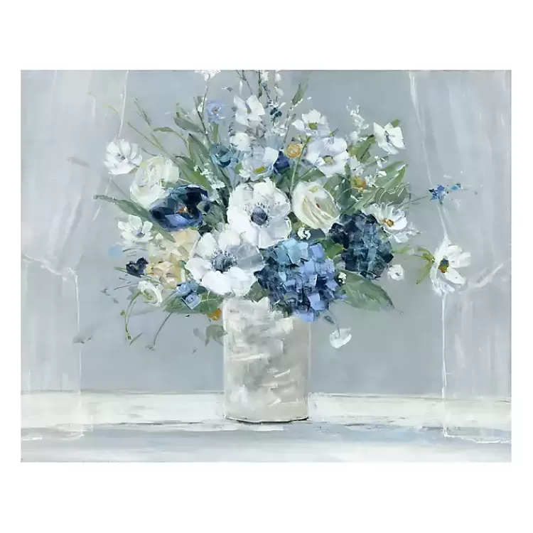 Blue Be Happy Giclee Canvas Art Print>Kirklands Home Shop