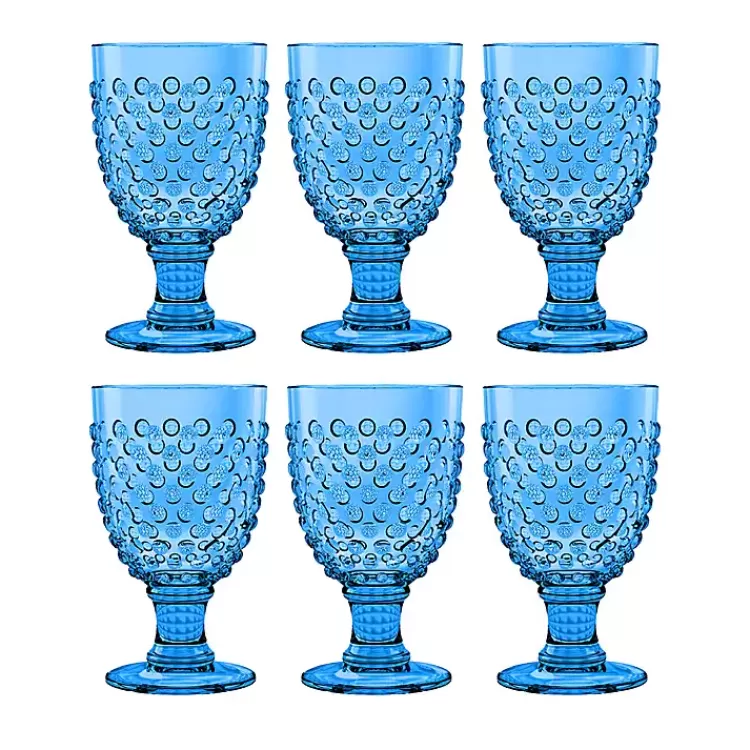 Beaded Acrylic Goblet Wine Glasses, Set of 6>Kirklands Home Hot