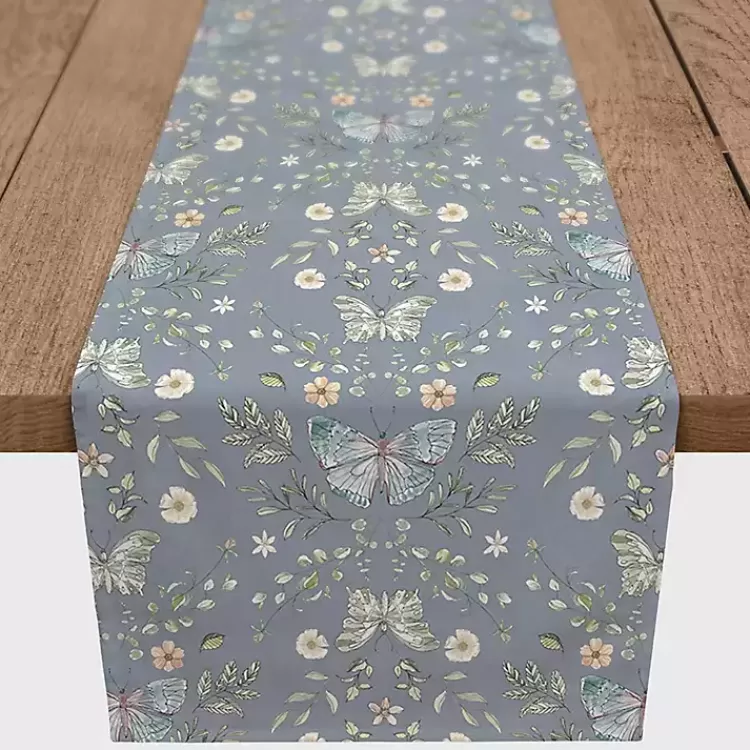 Botanical Butterfly Table Runner, 72 in.>Kirklands Home Discount