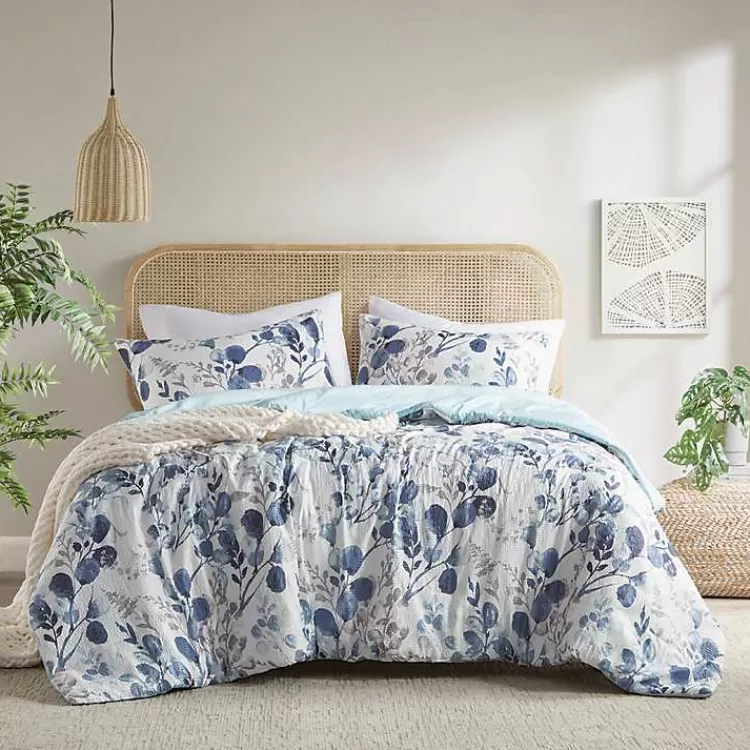 Blue Botanical 3-pc. King Comforter Set>Kirklands Home Discount
