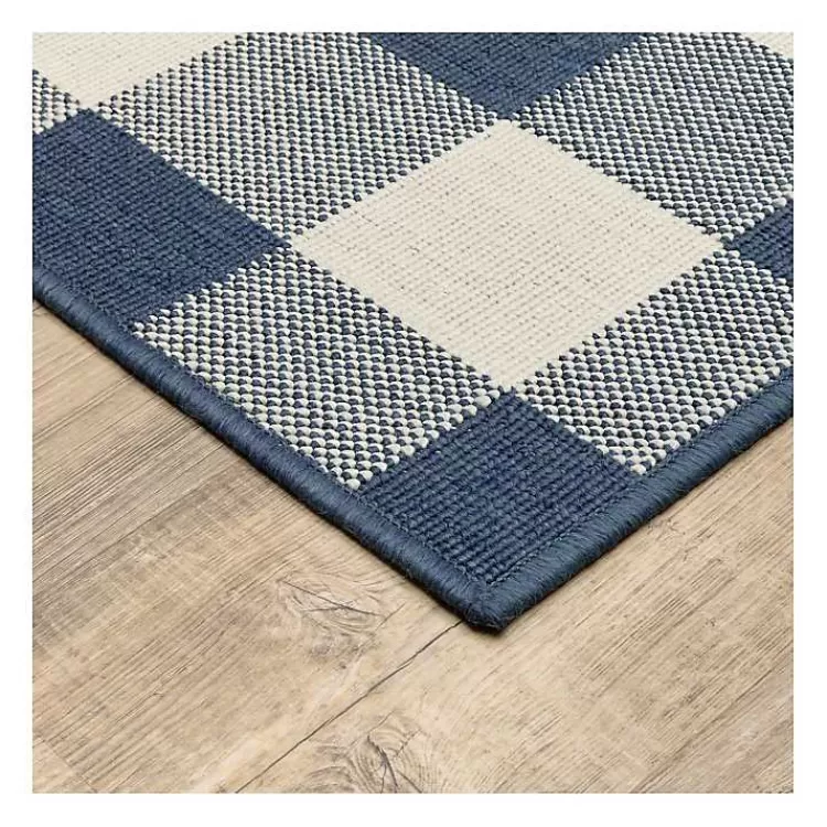 Buffalo Check Outdoor Area Rug, 3x5>Kirklands Home Cheap