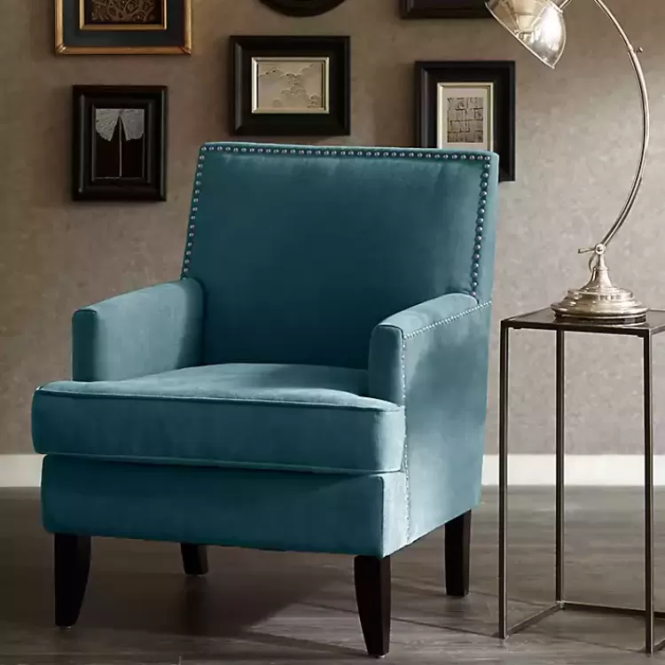 Carlton Accent Chair with Nailhead Trim>Kirklands Home Shop