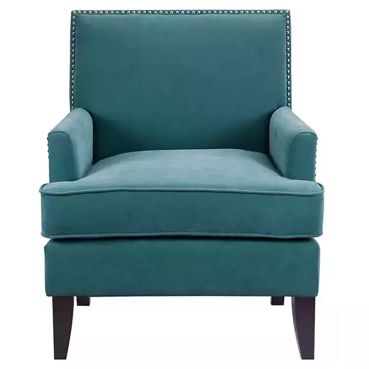 blue_carlton_accent_chair_with_nailhead_trim_5.webp Carlton Accent Chair with Nailhead Trim>Kirklands Home Shop