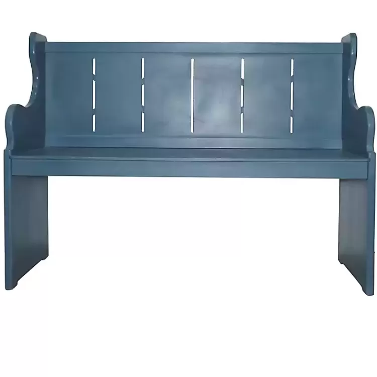 Carved Wood Pew Bench>Kirklands Home New