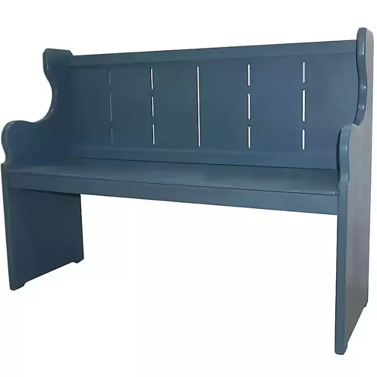 Carved Wood Pew Bench>Kirklands Home New