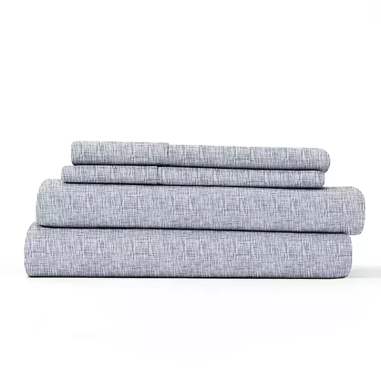 blue_chambray_pc_twin_sheet_set_3.webp Chambray 3-pc. Twin Sheet Set>Kirklands Home Online