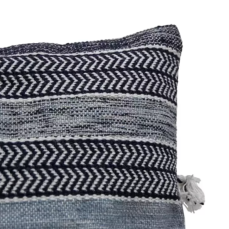 blue_chevron_woven_outdoor_pillow_2.webp Chevron Woven Outdoor Pillow>Kirklands Home Store