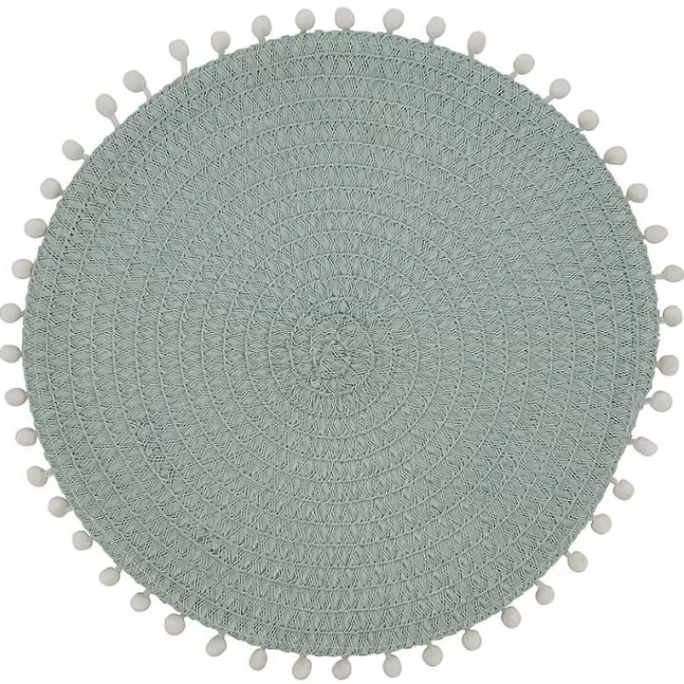 Circular Pom Pom Placemats, Set of 4>Kirklands Home Cheap