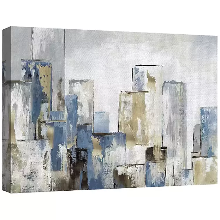 blue_city_canvas_art_prints_set_of__2.webp Blue City Canvas Art Prints, Set of 2>Kirklands Home Cheap