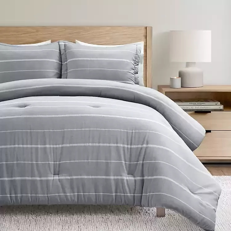 Classic Stripe 3-pc. Full/Queen Comforter Set>Kirklands Home Cheap