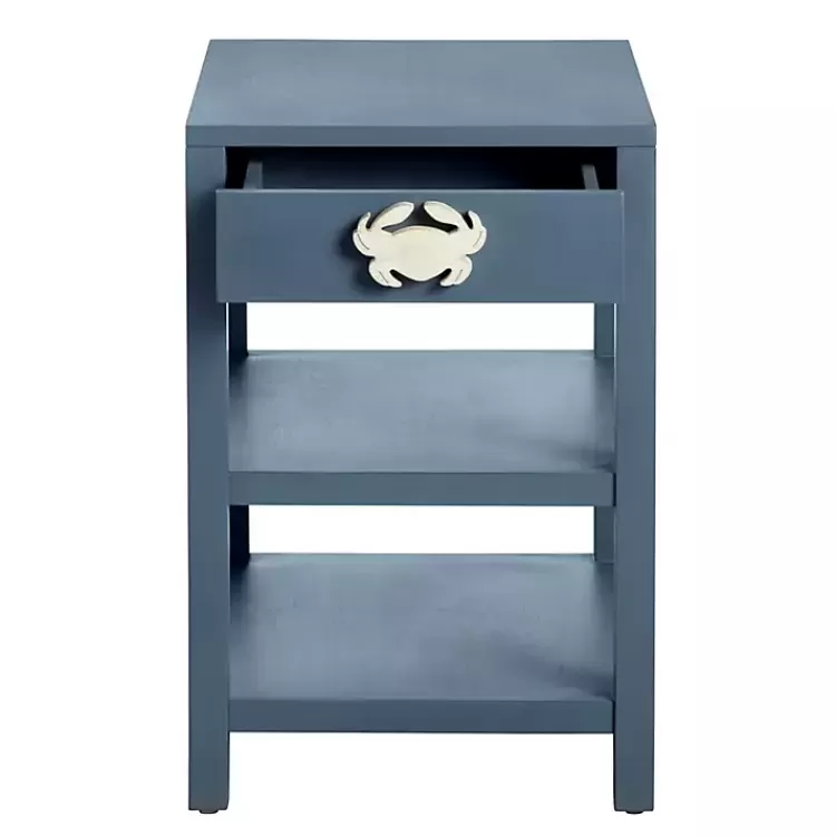 blue_crab_accent_table_2.webp Crab Accent Table>Kirklands Home Clearance