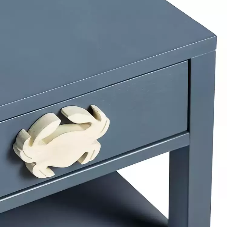 blue_crab_accent_table_3.webp Crab Accent Table>Kirklands Home Clearance