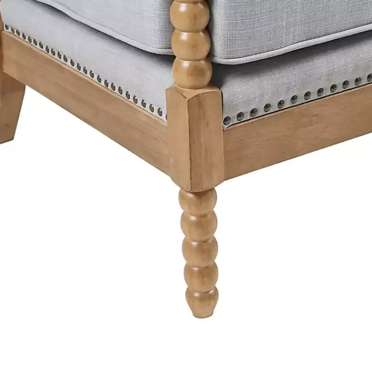 blue_cushion_beaded_wood_frame_accent_chair_7.webp Cushion Beaded Wood Frame Accent Chair>Kirklands Home Cheap
