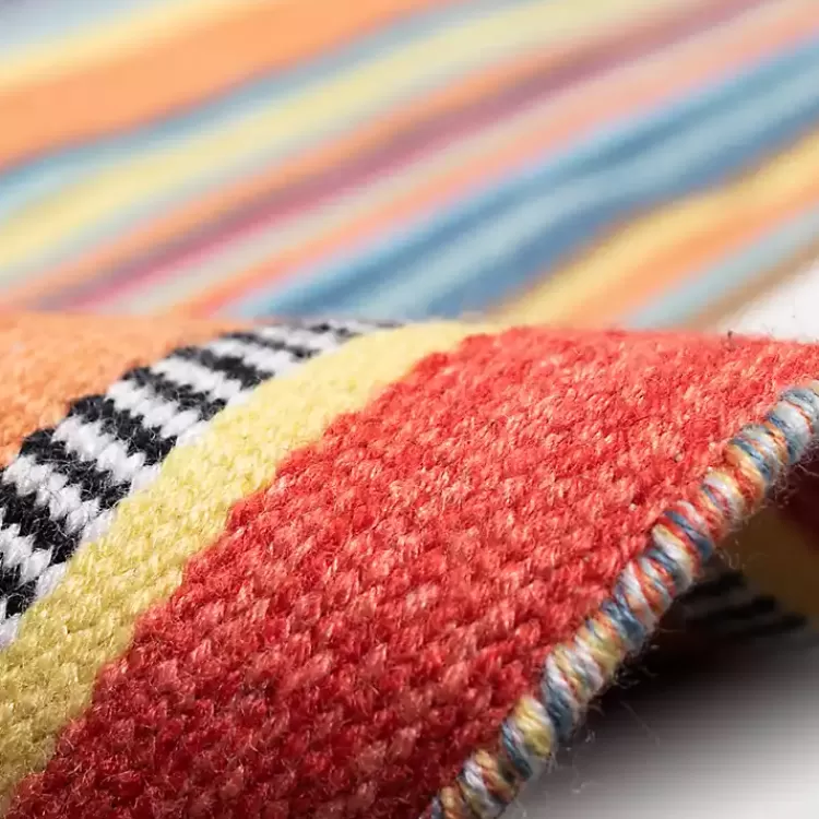 blue_dhurri_stripe_indooroutdoor_area_rug_x_4-1.webp Blue Dhurri Stripe Indoor/Outdoor Area Rug, 7x9>Kirklands Home Fashion