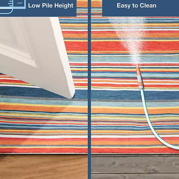 blue_dhurri_stripe_indooroutdoor_area_rug_x_7-1.webp Blue Dhurri Stripe Indoor/Outdoor Area Rug, 7x9>Kirklands Home Fashion