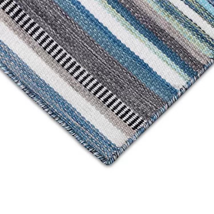 blue_dhurri_stripe_indooroutdoor_area_rug_x_8.webp Dhurri Stripe Indoor/Outdoor Area Rug, 7x9>Kirklands Home Shop