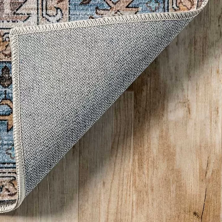 blue_distressed_medallion_washable_area_rug_x_6.webp Blue Distressed Medallion Washable Area Rug, 8x10>Kirklands Home Cheap