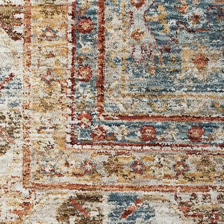 blue_distressed_multi_medallion_area_rug_x_4.webp Blue Distressed Multi Medallion Area Rug, 5x7>Kirklands Home Best Sale