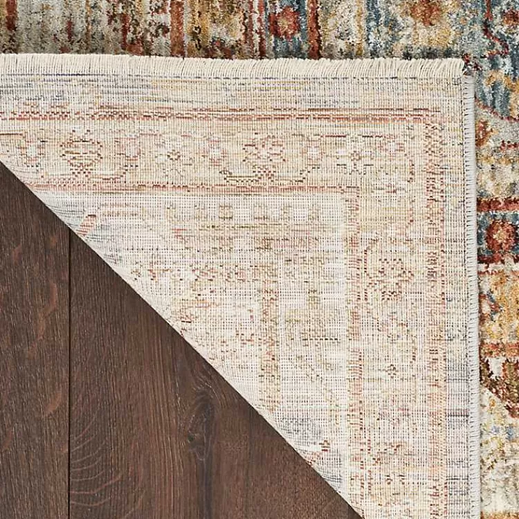 blue_distressed_multi_medallion_runner_x_2.webp Blue Distressed Medallion Runner, 2x10>Kirklands Home Flash Sale