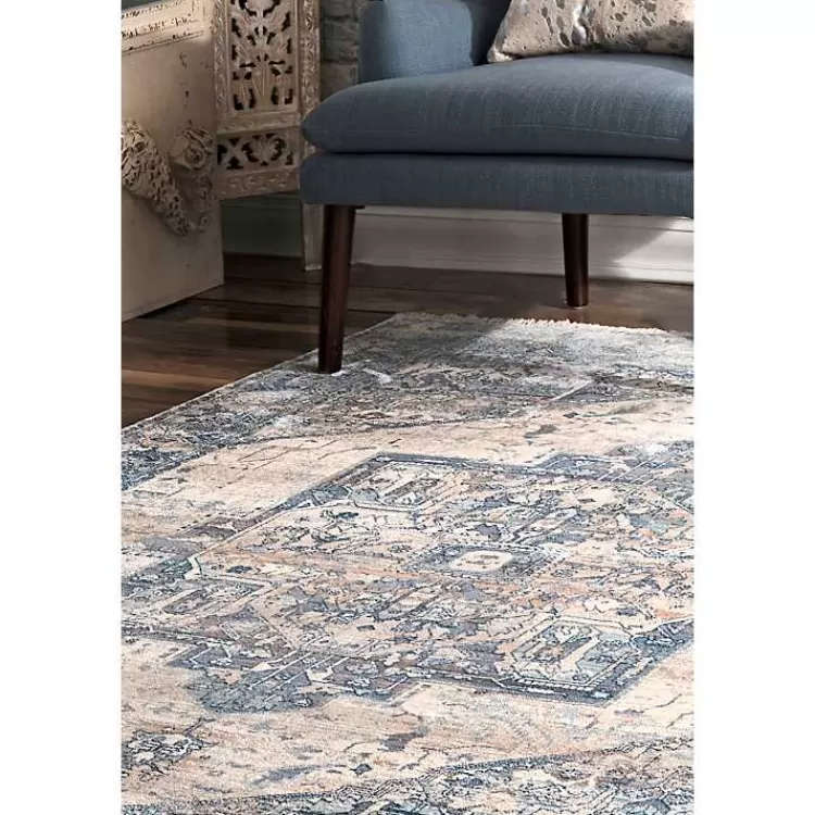 blue_eli_medallion_fringe_area_rug_x_3.webp Blue Eli Medallion Fringe Area Rug, 8x10>Kirklands Home Sale