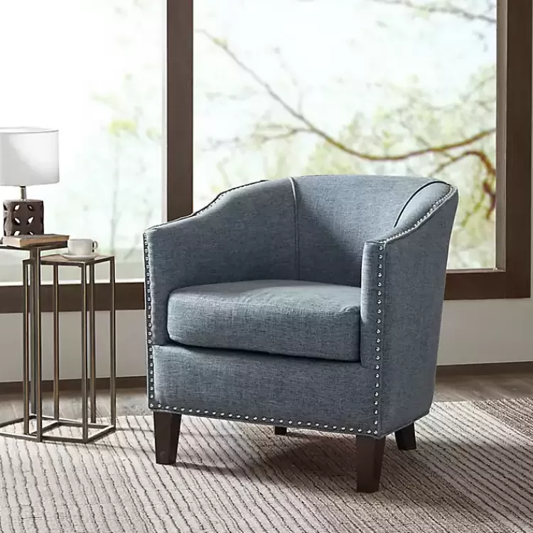 Emery Barrel Accent Chair>Kirklands Home Store