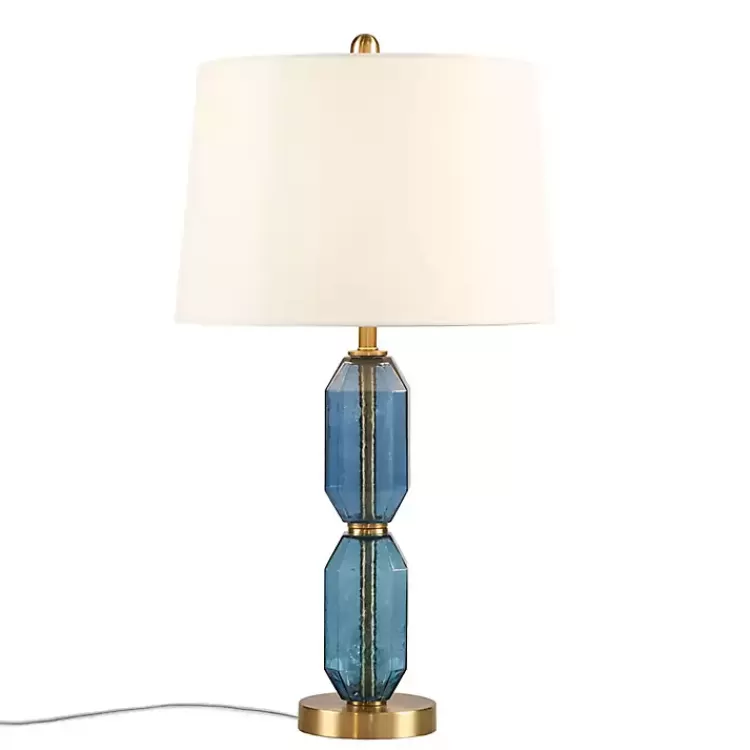 blue_faceted_glass_table_lamp_3.webp Faceted Glass Table Lamp>Kirklands Home Outlet