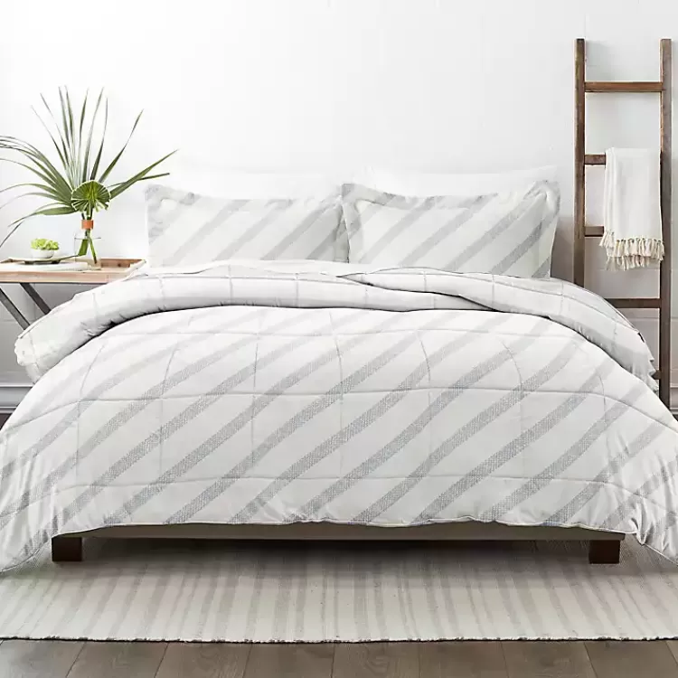 blue_faded_stripe_pc_king_duvet_cover_set_2.webp Blue Faded Stripe 3-pc. King Duvet Cover Set>Kirklands Home Best Sale