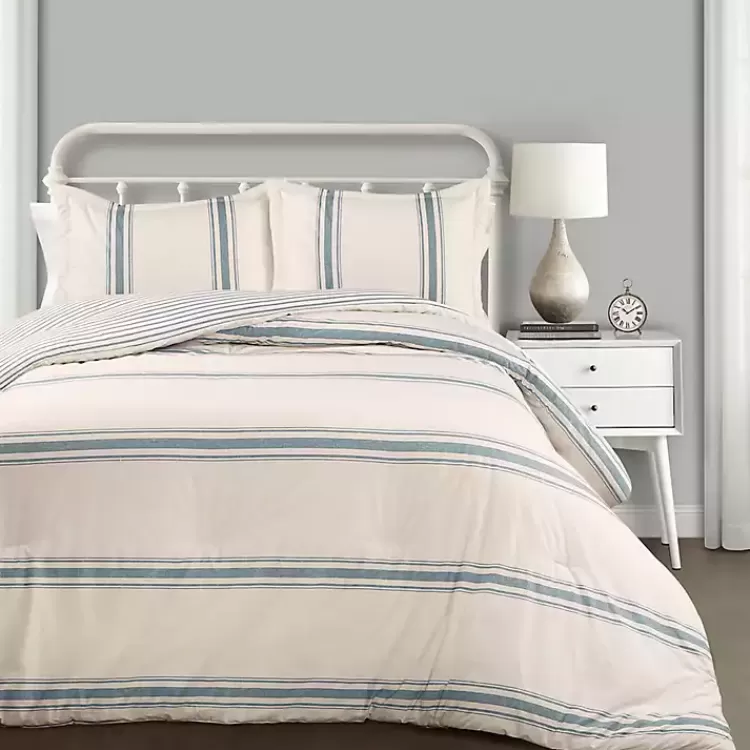 Blue Farmhouse 3-pc. Full/Queen Comforter Set>Kirklands Home Cheap