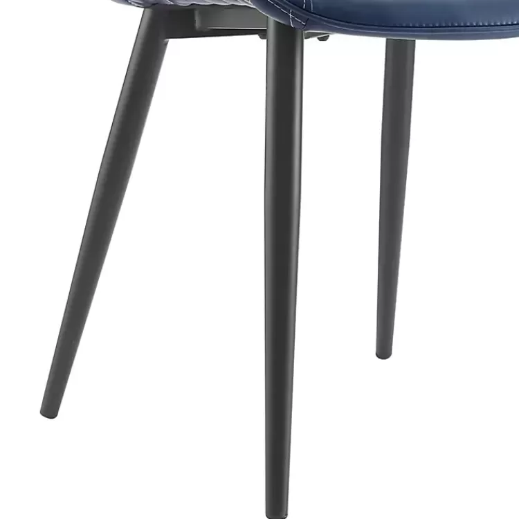 blue_faux_leather_stitched_chairs_set_of__5.webp Faux Leather Stitched Chairs, Set of 2>Kirklands Home Fashion
