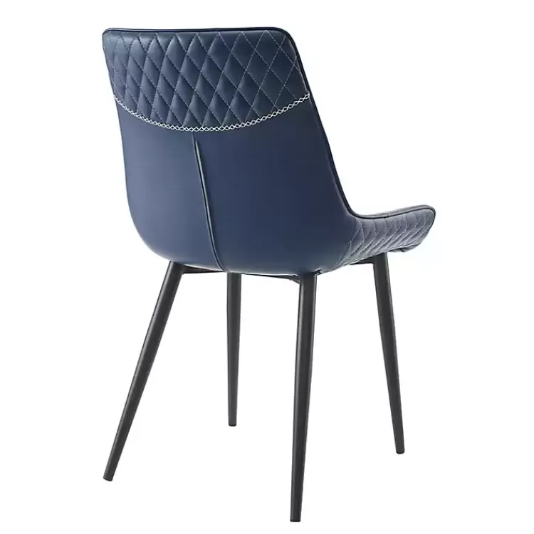 blue_faux_leather_stitched_chairs_set_of__6.webp Faux Leather Stitched Chairs, Set of 2>Kirklands Home Fashion