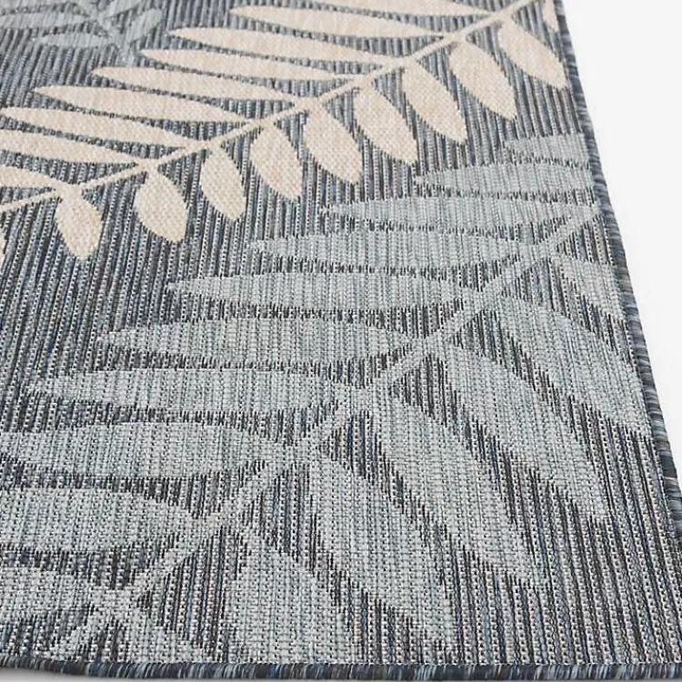 blue_fern_leaves_indooroutdoor_area_rug_x_2.webp Fern Leaves Indoor/Outdoor Area Rug, 5x7>Kirklands Home Sale