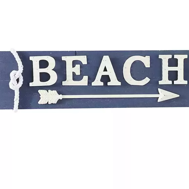 Fir Beach Arrow Coastal Wall Plaque>Kirklands Home Cheap