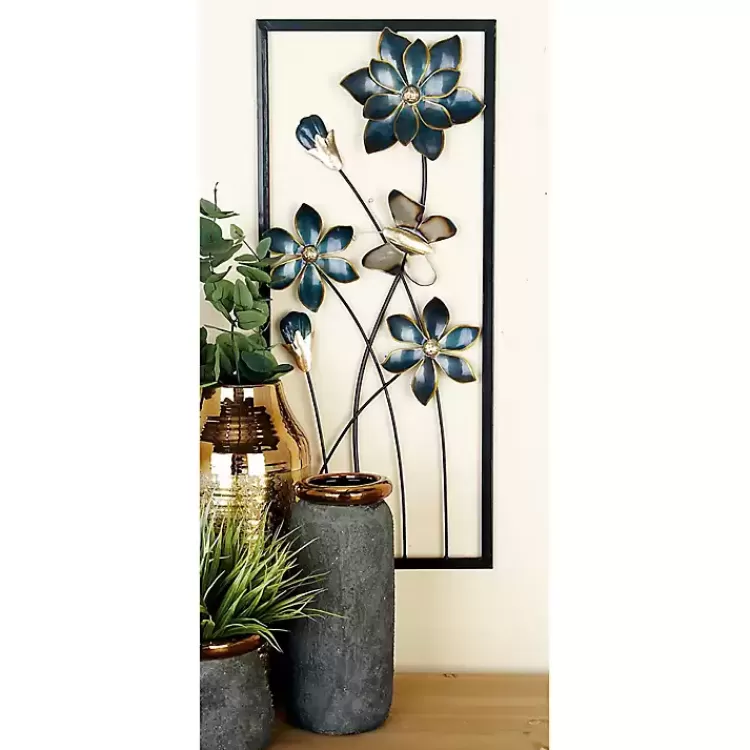 blue_floral_and_butterfly_wall_plaques_set_of__2.webp Blue Floral and Butterfly Wall Plaques, Set of 2>Kirklands Home Outlet