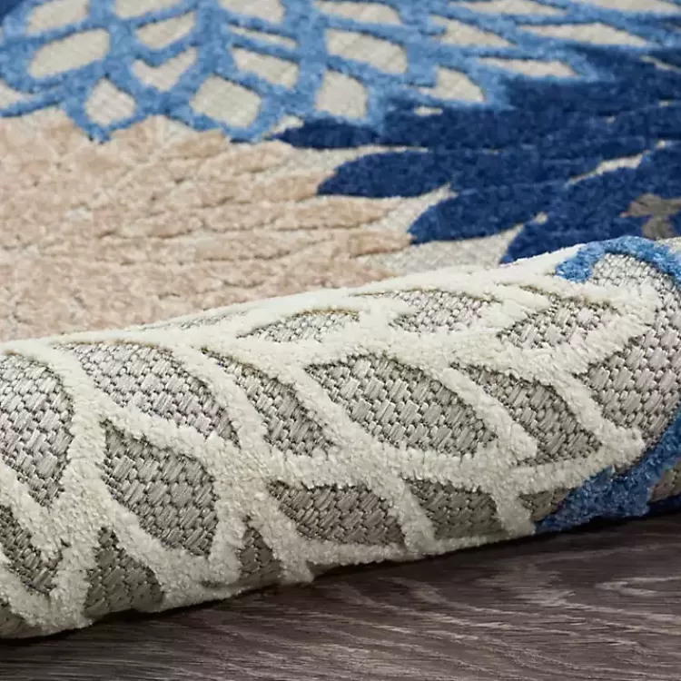 blue_floral_burst_outdoor_area_rug_x_4.webp Blue Floral Burst Outdoor Area Rug, 6x9>Kirklands Home Store
