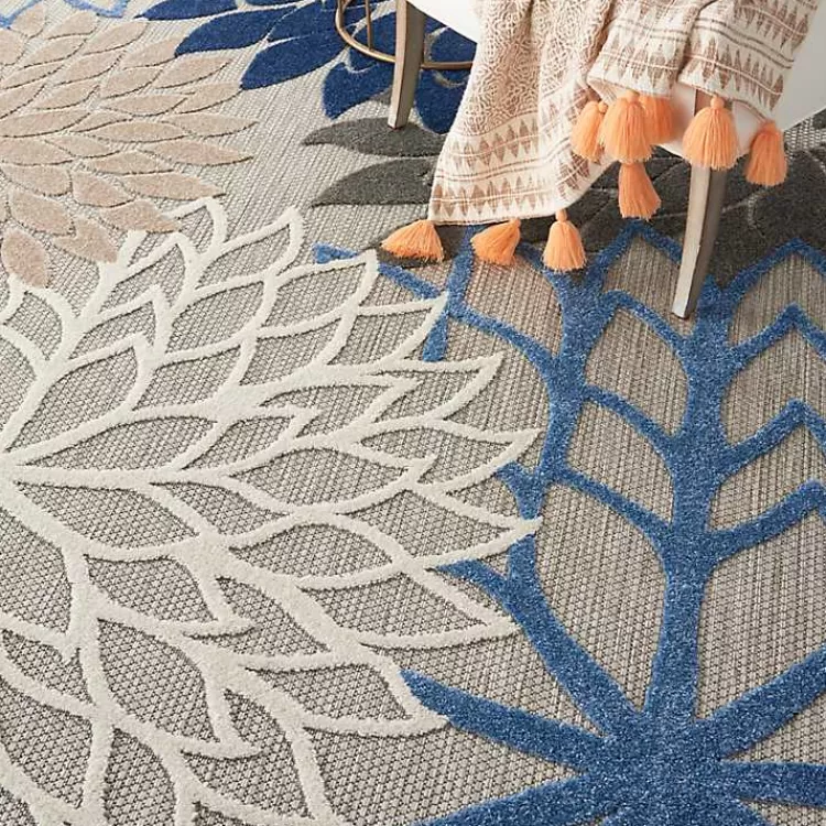 blue_floral_burst_round_outdoor_area_rug_x_6-1.webp Blue Floral Burst Round Outdoor Area Rug, 7x7>Kirklands Home Online