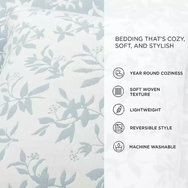 blue_floral_reversible_pc_king_quilt_set_6.webp Blue Floral Reversible 3-pc. King Quilt Set>Kirklands Home Sale