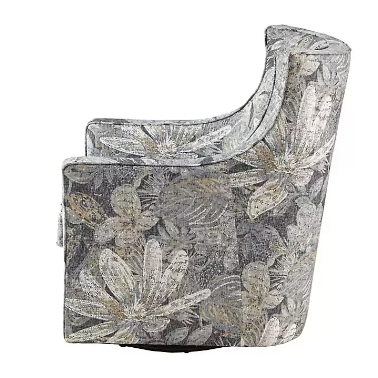 blue_floral_swivel_mica_glider_accent_chair_3.webp Floral Swivel Mica Glider Accent Chair>Kirklands Home Cheap