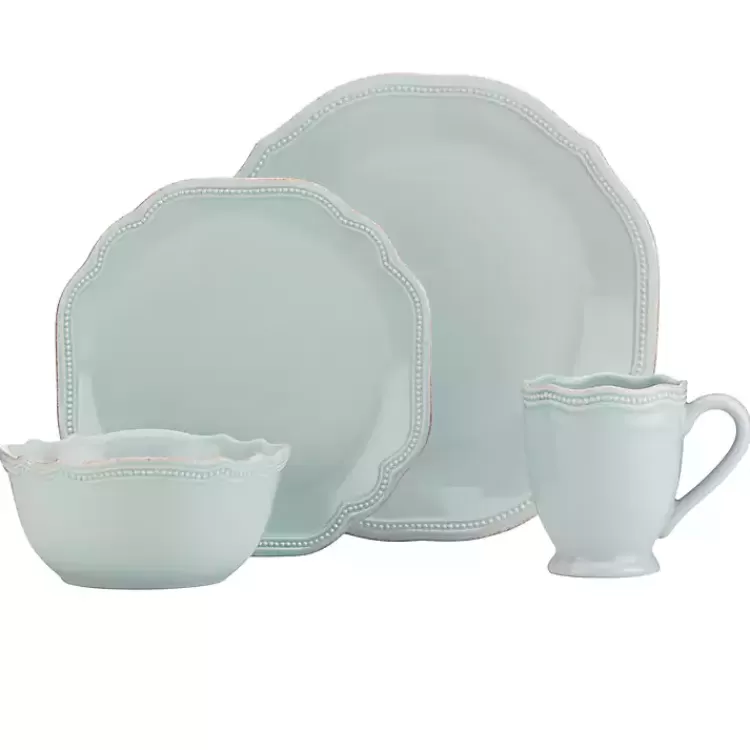 French Scalloped Bead 4-pc. Dinnerware Set>Kirklands Home New