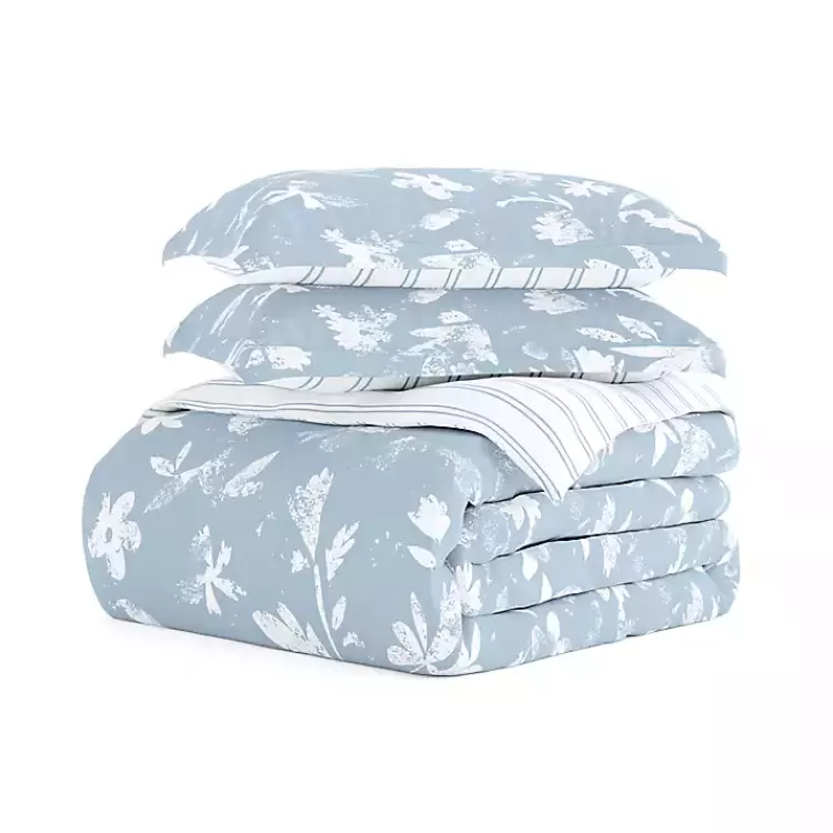 Blue Garden Farmhouse 3-pc. King Duvet Cover Set>Kirklands Home Sale