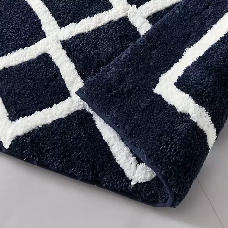 blue_geometric_pattern_reversible_bath_mat__in_4-1.webp Blue Geometric Pattern Reversible Bath Mat, 60 in.>Kirklands Home Fashion